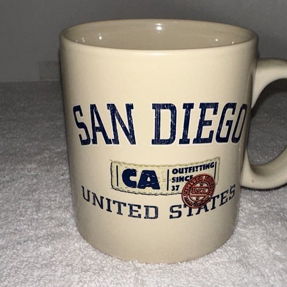 Collectable San Diego Coffee Mug/Cup Limited Edition Brand Clothing CA USA large - Picture 10 of 11